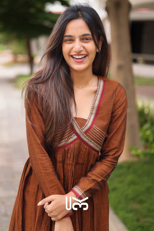 Kurta Set in Copper
