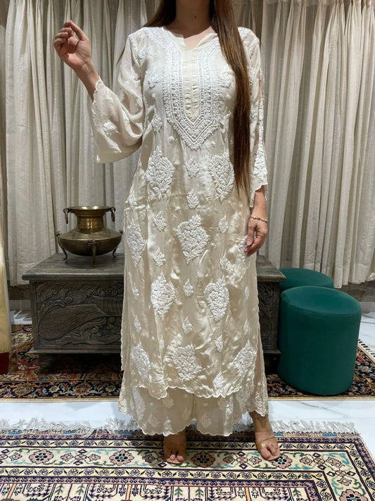 Premium Chikankari Modal Co-ord Sets