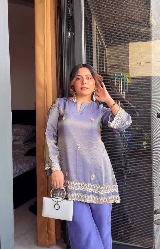 PURPLE CO-ORD SET