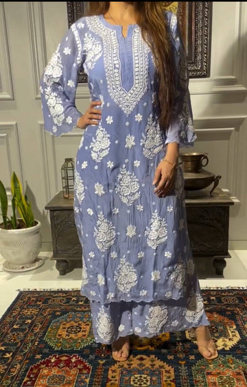 Premium Chikankari Modal Co-ord Sets