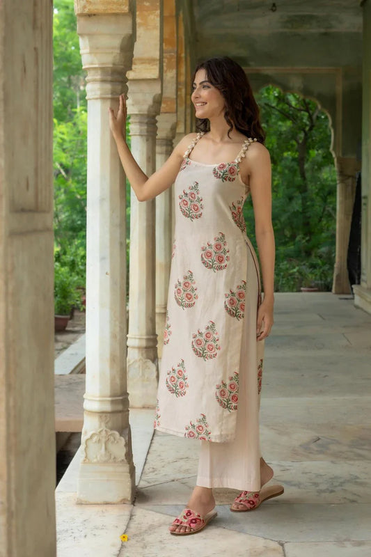 CHANDHERI KURTA