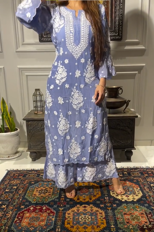 Premium Chikankari Modal Co-ord Sets